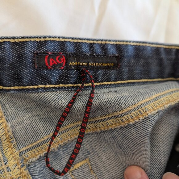 AG Adriano Goldschmied Size 27R "The Club" Bootcut Dark Wash Jeans - Picture 10 of 14
